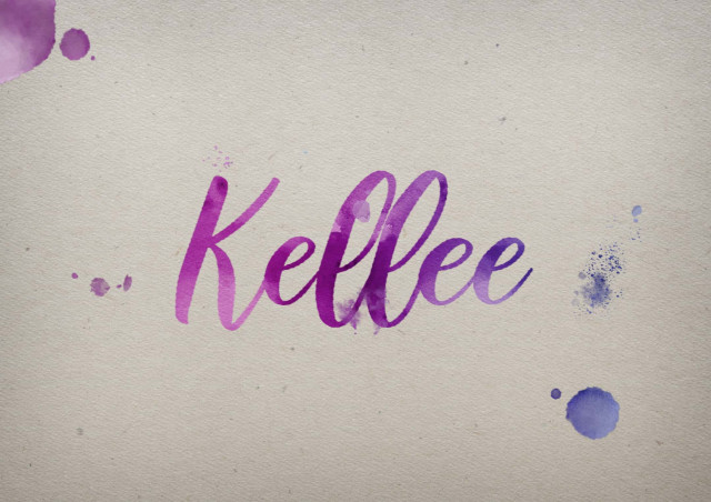 Free photo of Kellee Watercolor Name DP