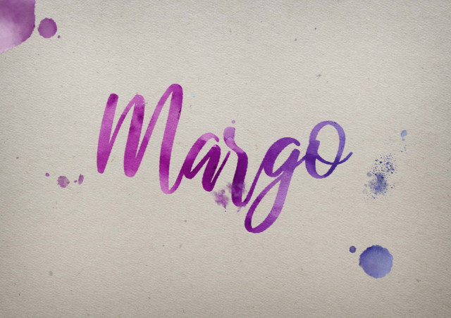 Free photo of Margo Watercolor Name DP