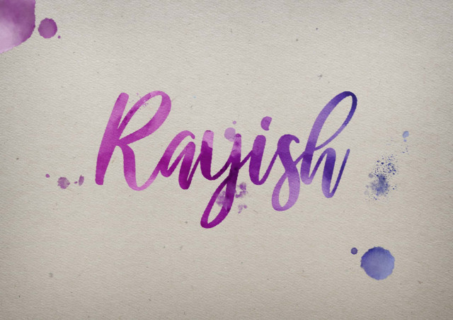 Free photo of Rayish Watercolor Name DP