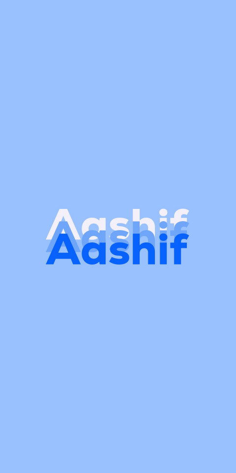 Free photo of Name DP: Aashif