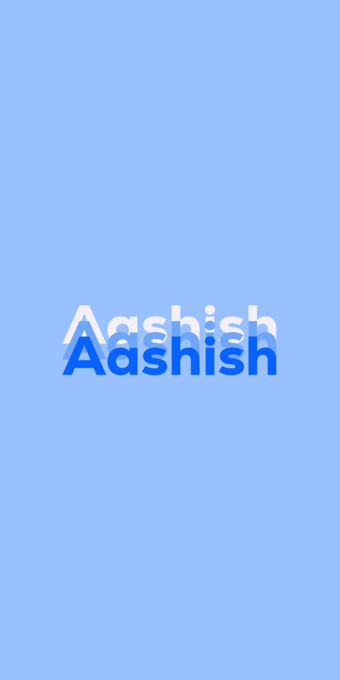 Free photo of Name DP: Aashish