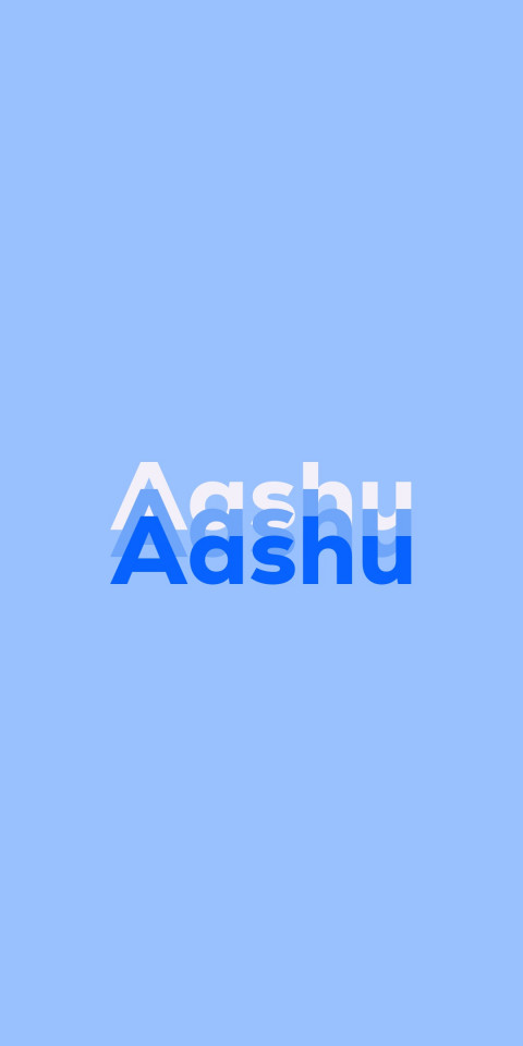 Free photo of Name DP: Aashu
