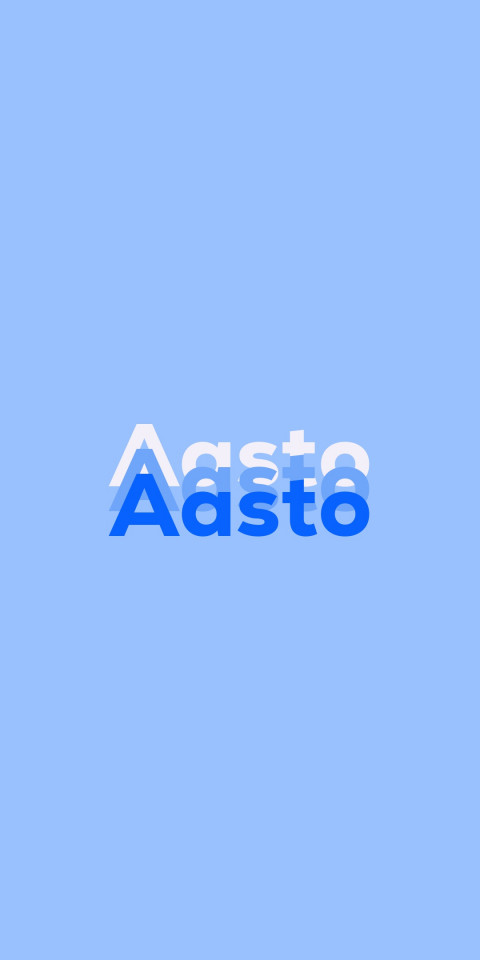 Free photo of Name DP: Aasto