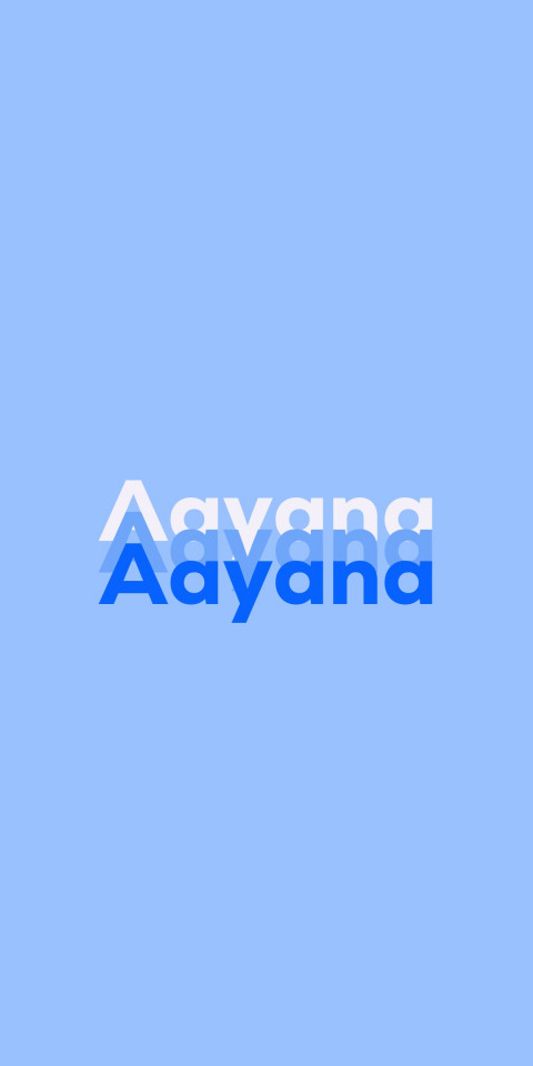 Free photo of Name DP: Aayana