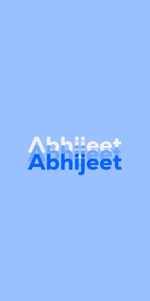 Free photo of Name DP: Abhijeet