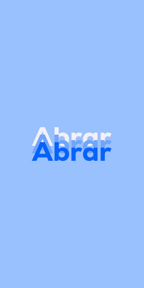 Free photo of Name DP: Abrar