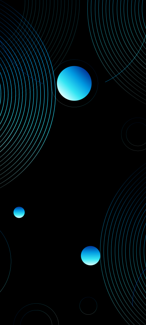 Free photo of Abstract Patterns Amoled Wallpaper with Blue, Circle & Pattern