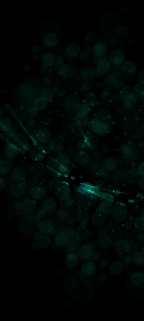 Free photo of Abstract Patterns Amoled Wallpaper with Green, Black & Blue