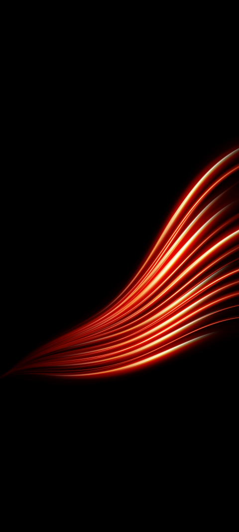 Free photo of Abstract Patterns Amoled Wallpaper with Red, Orange & Light