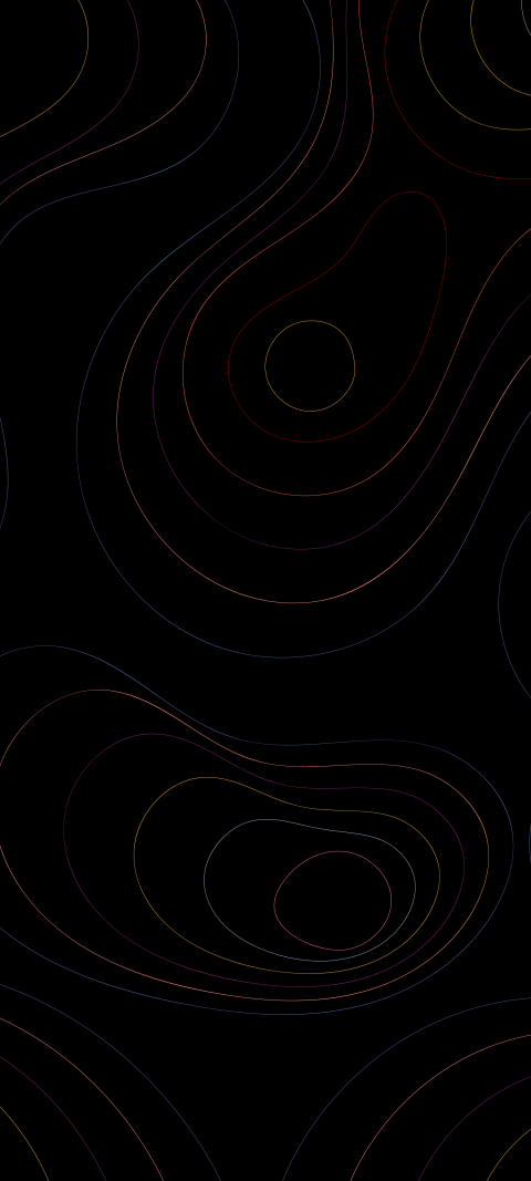 Free photo of Abstract Patterns Amoled Wallpaper with Spiral, Pattern & Circle