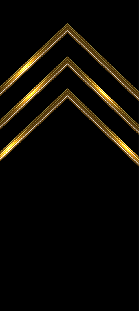 gold arrows on a black background