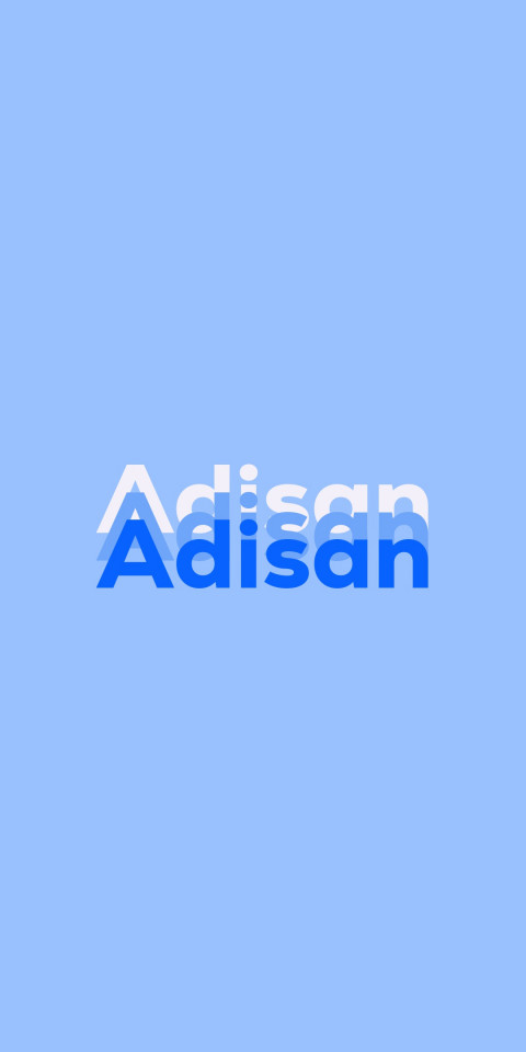 Free photo of Name DP: Adisan