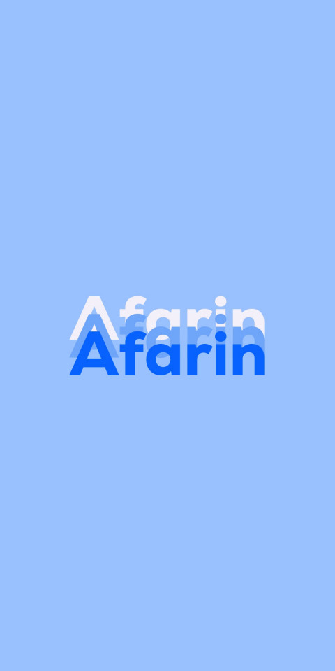 Free photo of Name DP: Afarin