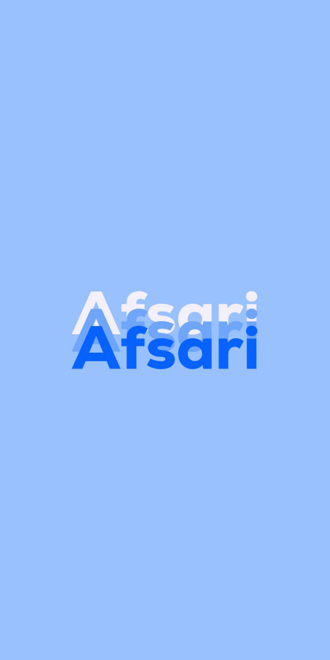Free photo of Name DP: Afsari