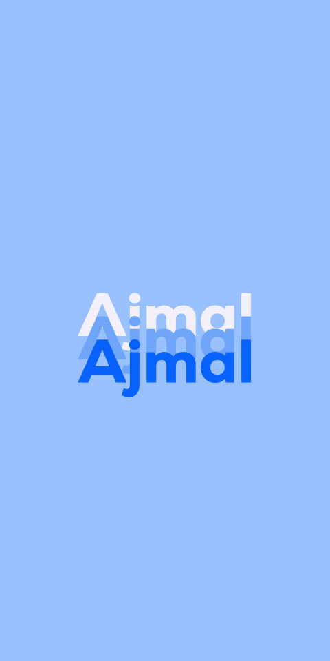 Free photo of Name DP: Ajmal