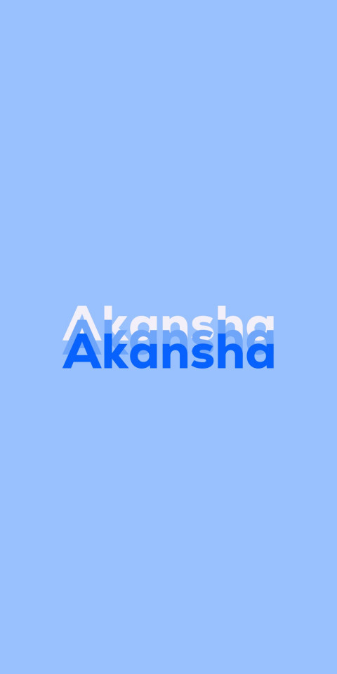 Free photo of Name DP: Akansha
