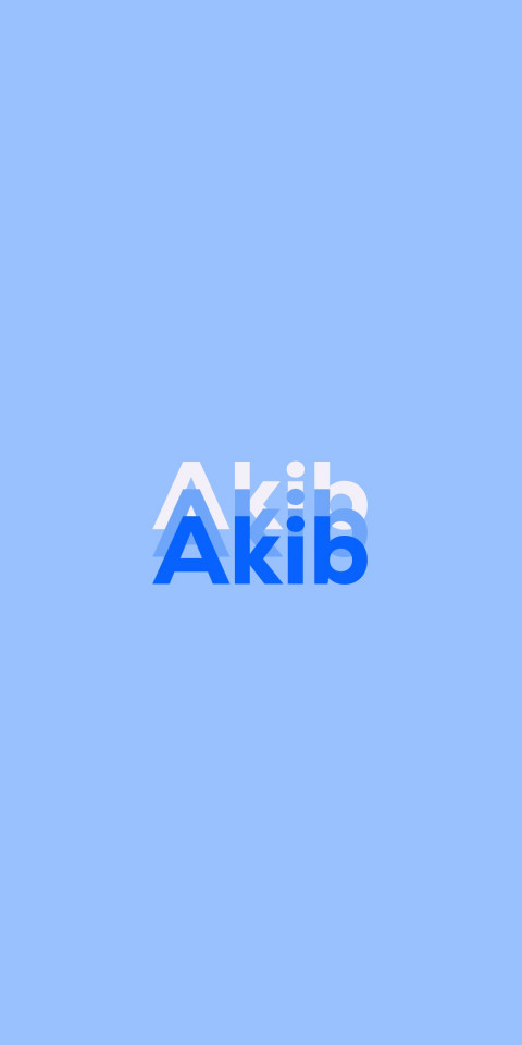 Free photo of Name DP: Akib