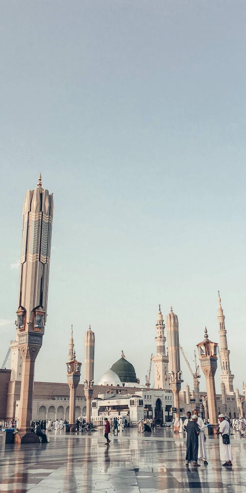 Free photo of Al-Masjid al-Nabawi in Medina