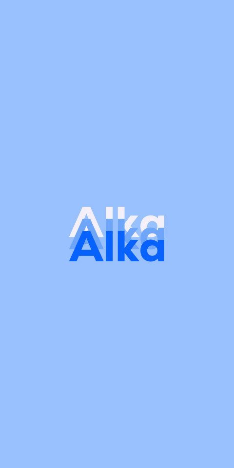 Free photo of Name DP: Alka