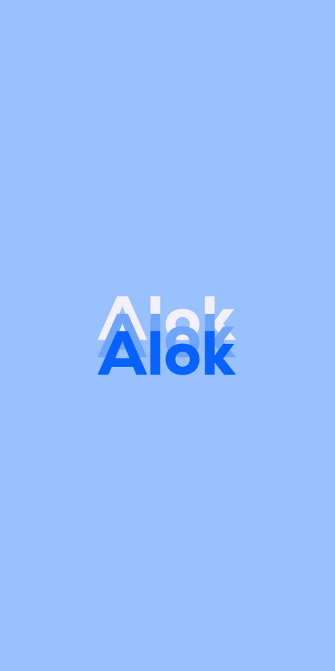 Free photo of Name DP: Alok