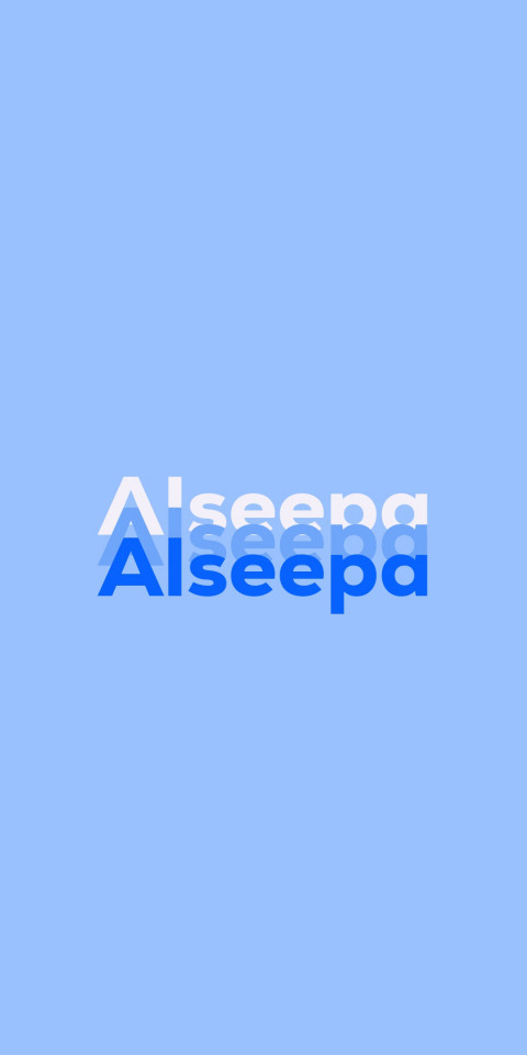 Free photo of Name DP: Alseepa