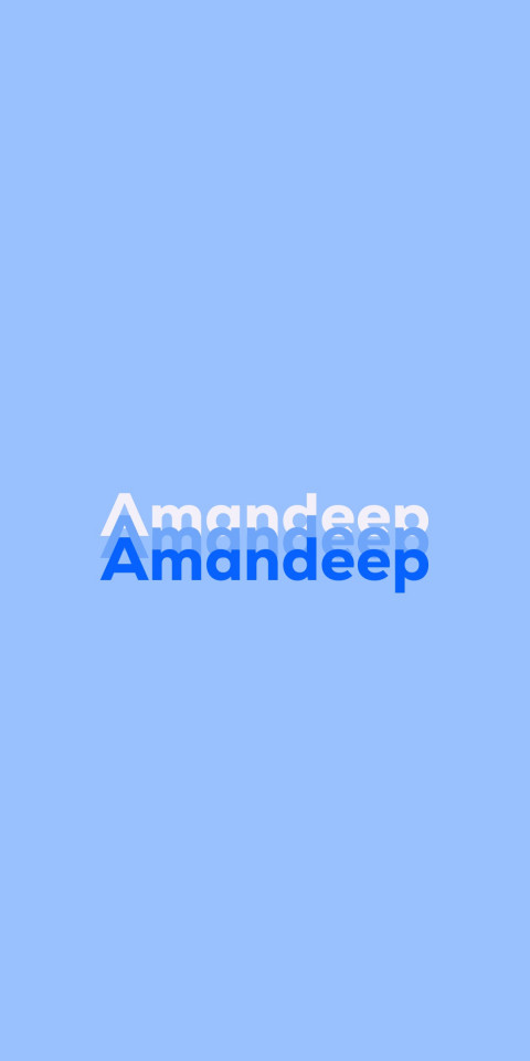 Free photo of Name DP: Amandeep