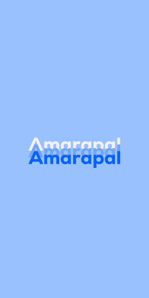 Free photo of Name DP: Amarapal
