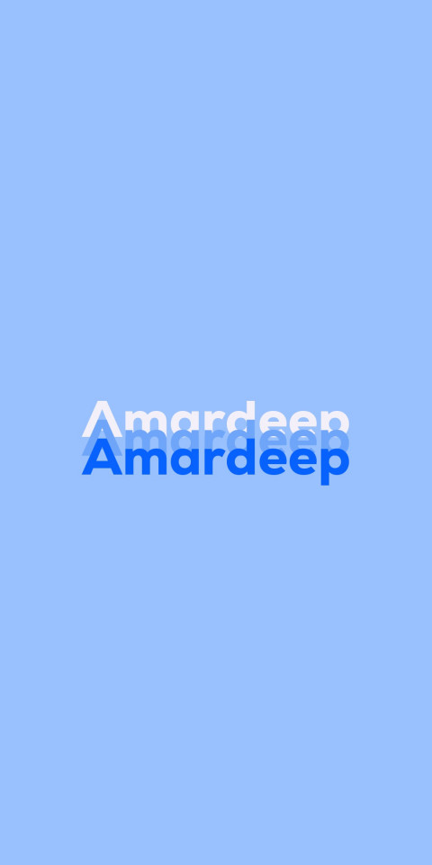 Free photo of Name DP: Amardeep