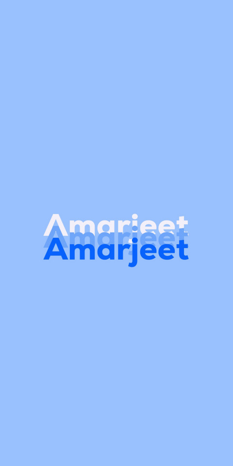 Free photo of Name DP: Amarjeet