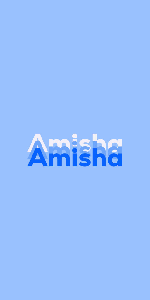 Free photo of Name DP: Amisha