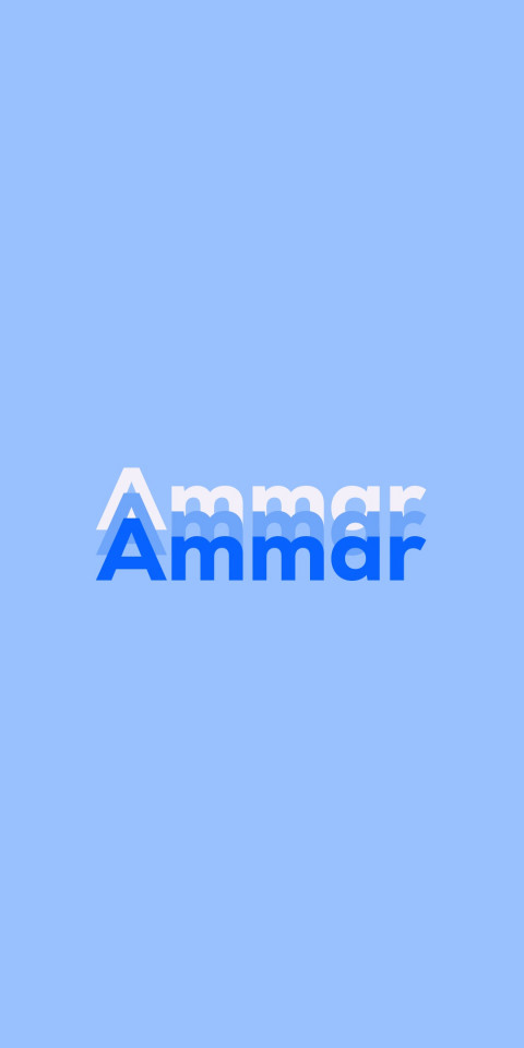 Free photo of Name DP: Ammar