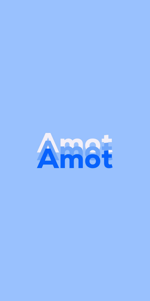 Free photo of Name DP: Amot