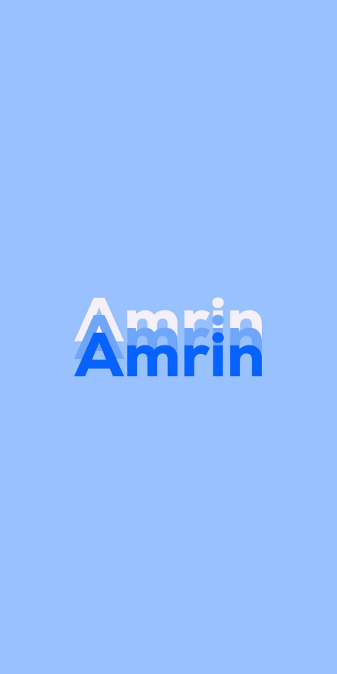 Free photo of Name DP: Amrin