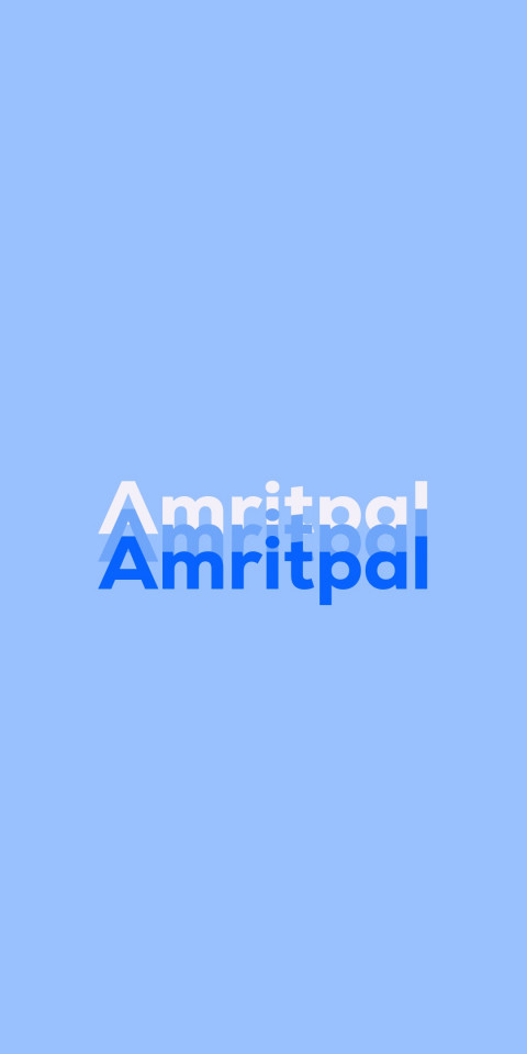 Free photo of Name DP: Amritpal