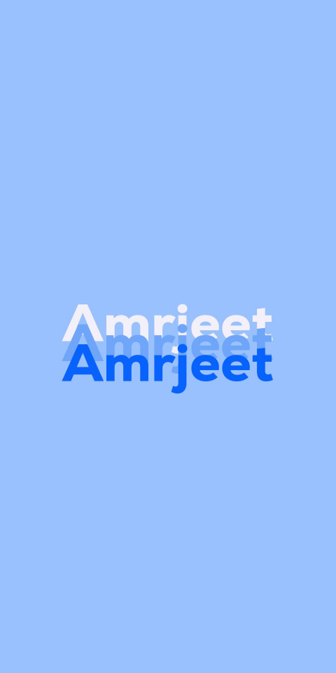 Free photo of Name DP: Amrjeet