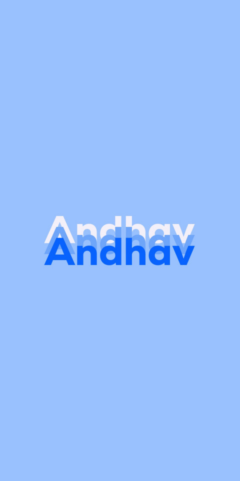 Free photo of Name DP: Andhav