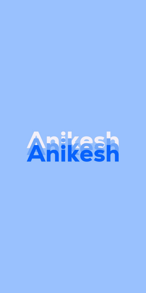 Free photo of Name DP: Anikesh