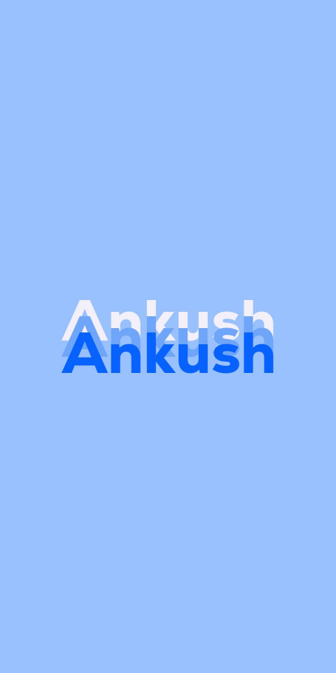 Free photo of Name DP: Ankush