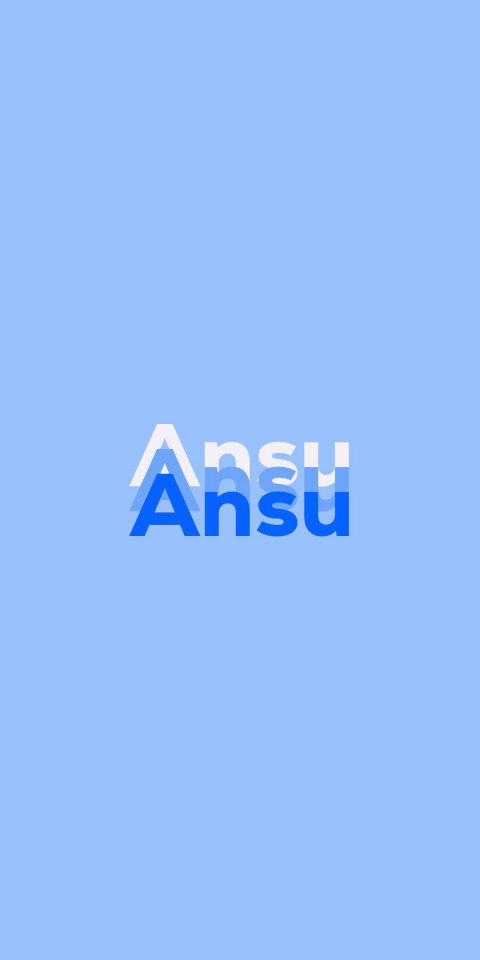 Free photo of Name DP: Ansu