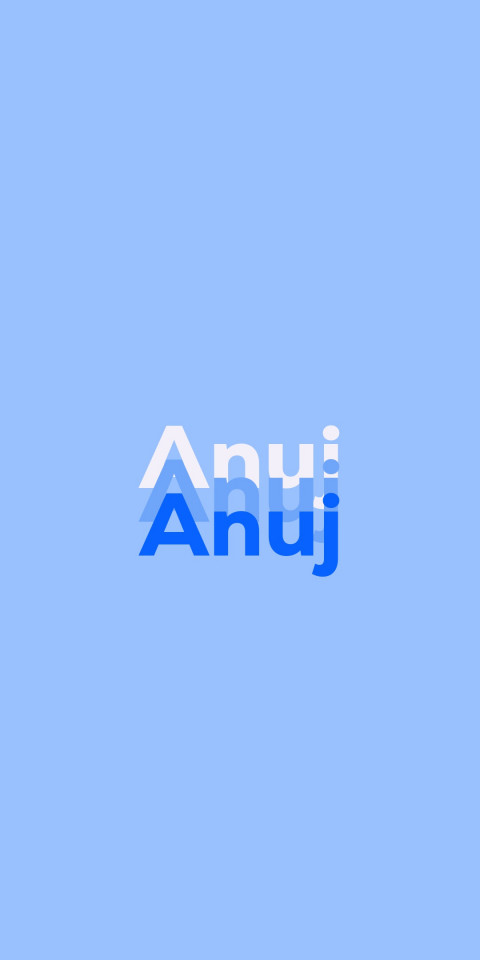 Free photo of Name DP: Anuj