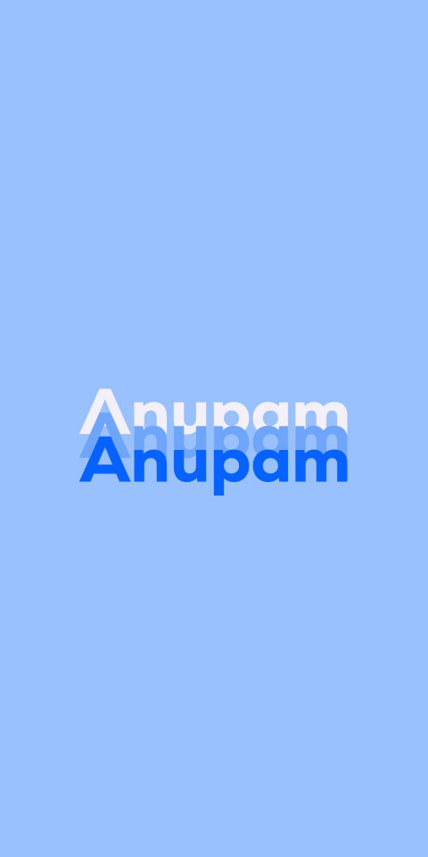 Free photo of Name DP: Anupam