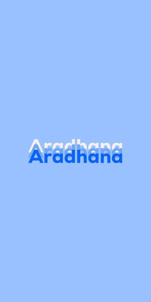 Free photo of Name DP: Aradhana