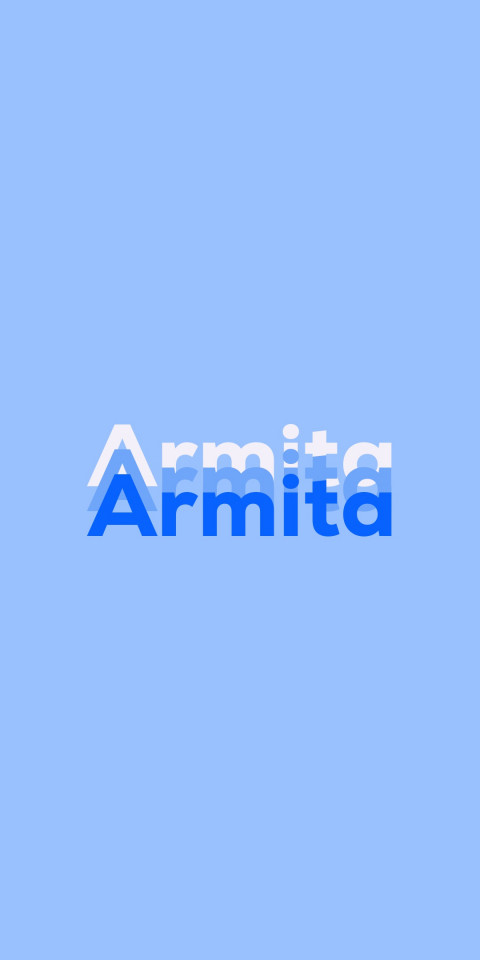 Free photo of Name DP: Armita