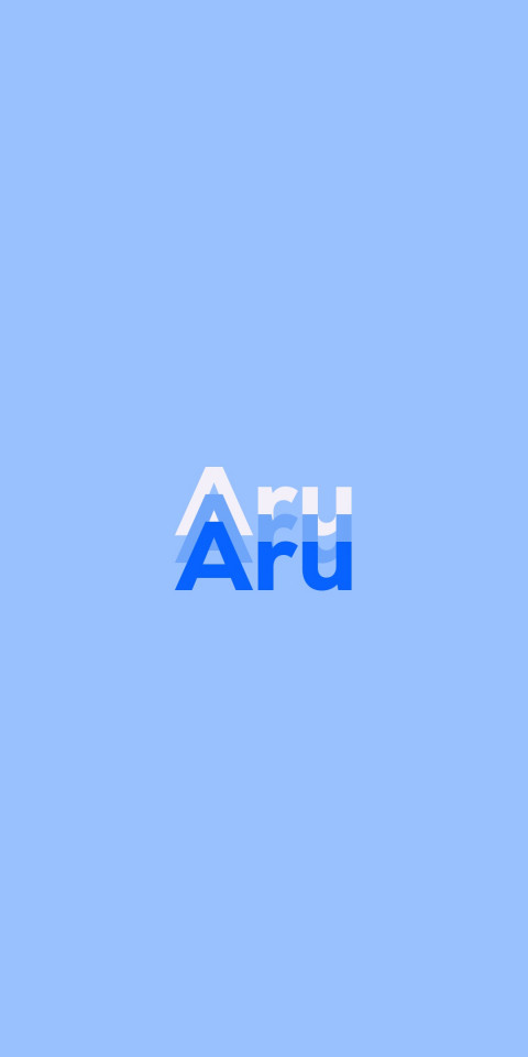 Free photo of Name DP: Aru