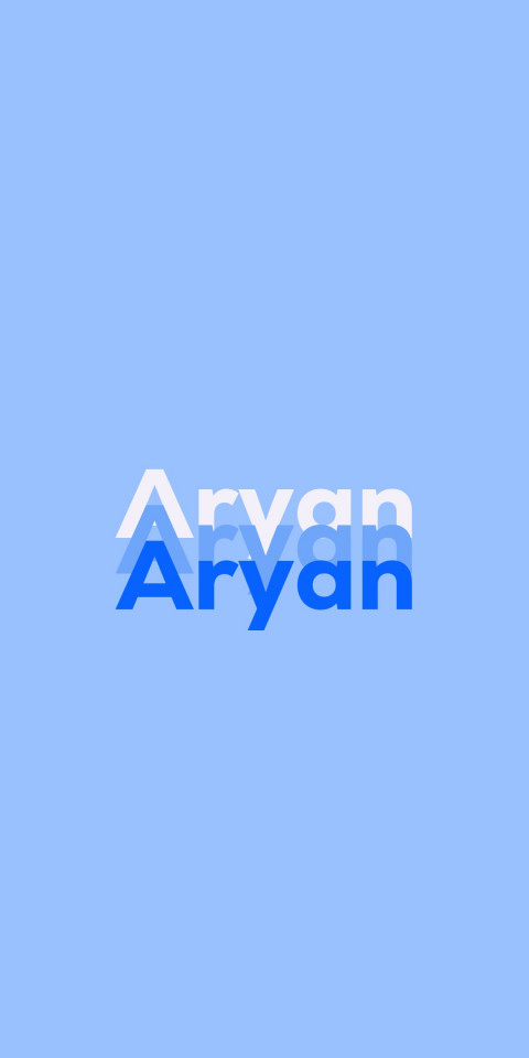 Free photo of Name DP: Aryan