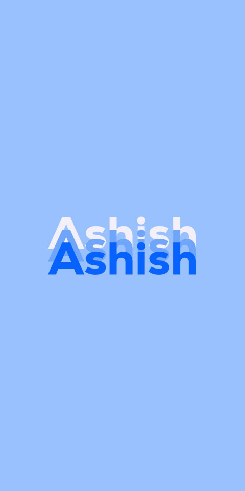 Free photo of Name DP: Ashish