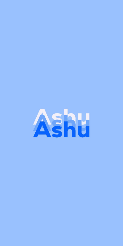 Free photo of Name DP: Ashu