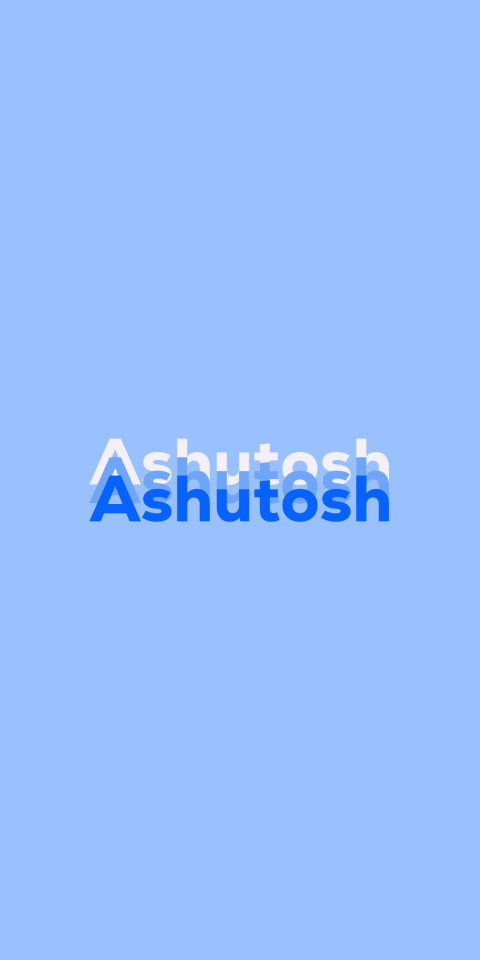 Free photo of Name DP: Ashutosh