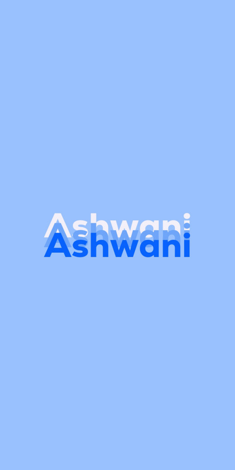 Free photo of Name DP: Ashwani