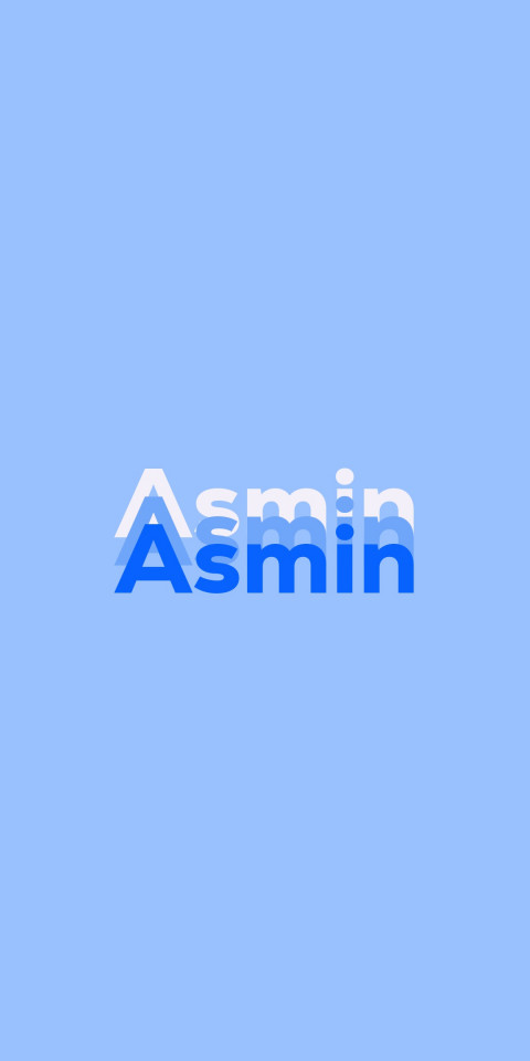 Free photo of Name DP: Asmin